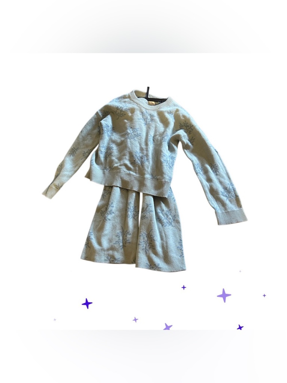 Modern Moments By Gerber Toddler Girl Cotton  Sweater & Pant, 2-Piece Set